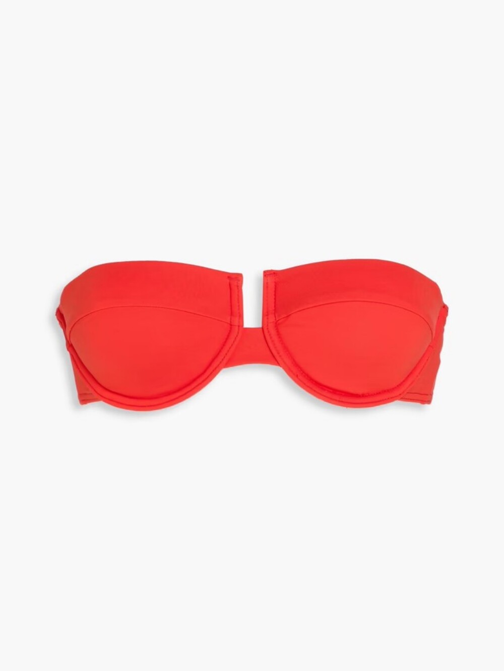 Zimmerman Strapless Bandeau Bikini Top - Bright Red